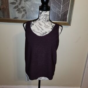Kona Sol Plum Tank Top